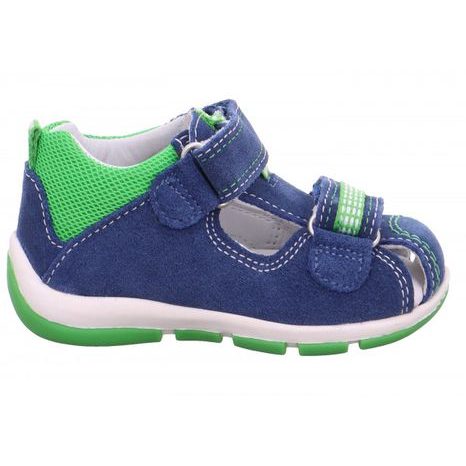 CHLAPECKÉ SANDÁLY FREDDY, SUPERFIT, 1-600140-8010, ZELENÁ