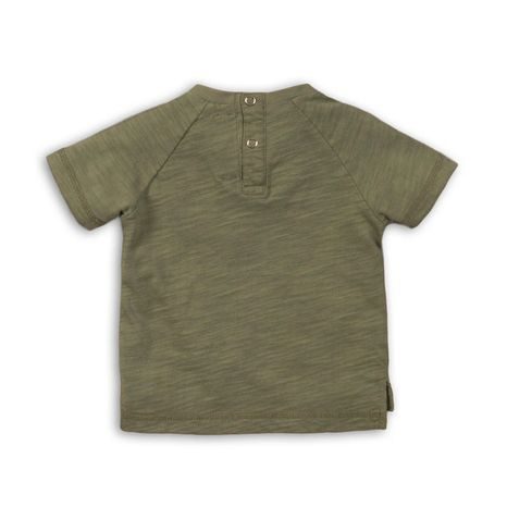 TRIČKO CHLAPČENSKÉ S KRÁTKYM RUKÁVOM, MINOTI, CACTUS 1, KHAKI