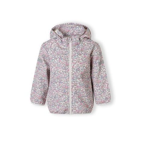 BUNDA SOFTSHELOVÁ DÍVČÍ MINOTI 30COAT107 RŮŽOVÁ