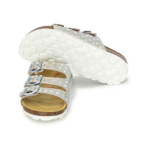 PAPUCI DE PLUTĂ PENTRU FETE FOOTBAD, SUPERFIT , 1-800113-9510, ARGINTIU