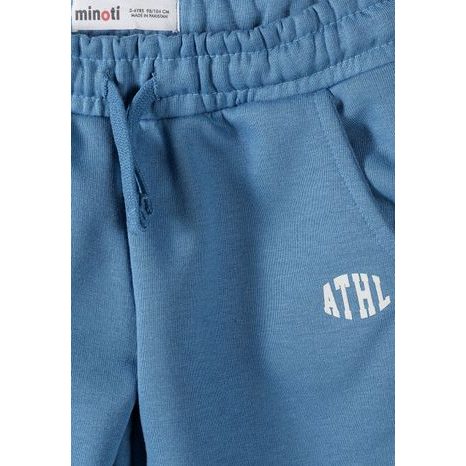 TEPLÁKY CHLAPECKÉ S ELASTICKÝM PASEM A STAHOVACÍ ŠŇŮRKOU 3PACK MINOTI 29FLEECE204