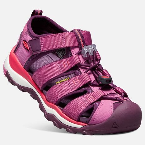 Sandale pentru copii NEWPORT NEO H2 JR, red violet / grape wine, Keen, 1018427, roz