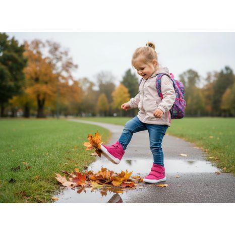 DÍVČÍ BAREFIT OBUV SUPERFREE GTX, SUPERFIT, 1-000546-5500, RŮŽOVÁ