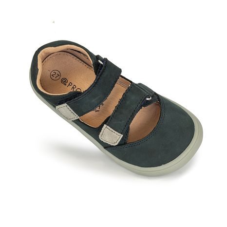 CHLAPECKÉ SANDÁLY BAREFOOT PADY MARINE, PROTETIKA, ČERNÁ