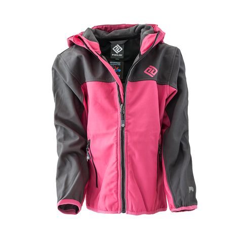 BUNDA SOFTSHELLOVÁ OUTDOOROVÁ, PIDILIDI, PD1113-03, RŮŽOVÁ