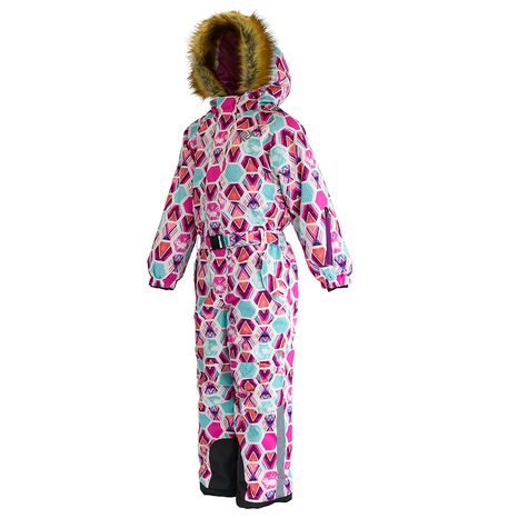 DIEVČENSKÁ LYŽIARSKA KOMBINÉZA DUGA, PIDILIDI, PD1151-01, RUŽOVÁ