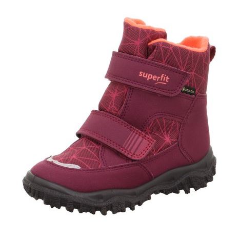 Dívčí zimní boty HUSKY Red/Orange Gore-Tex, Superfit, 1-006080-5000, červená