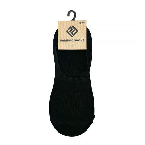 UNISEX NEVIDITELNÉ PONOŽKY BAMBUSOVÉ - 3PACK PIDILIDI PD0152-10 ČERNÁ