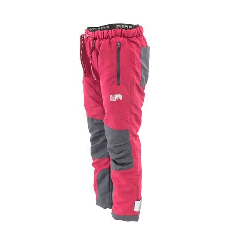 KALHOTY SPORTOVNÍ OUTDOOROVÉ S TC PODŠÍVKOU, PIDILIDI, PD1137-16, VÍNOVÁ