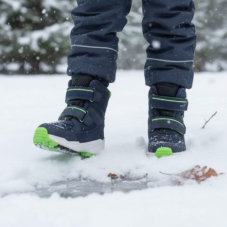 CHLAPECKÉ SNĚHULE CULUSUK 2.0 BLUE/LIGHT GREEN GORE-TEX, SUPERFIT , 1-009173-8000, MODRÁ