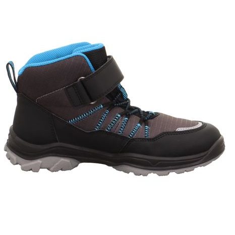 CHLAPECKÉ ZIMNÍ BOTY JUPITER BLACK/TURQUOISE GORE-TEX, SUPERFIT, 1-000055-0000