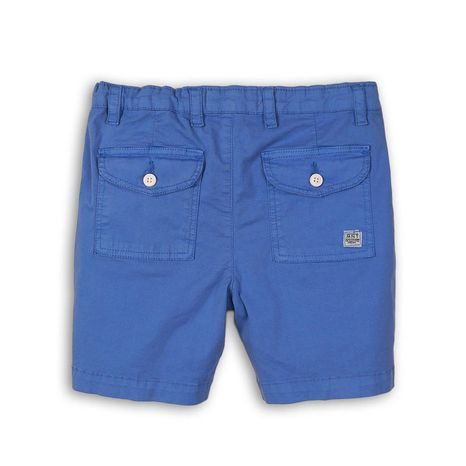 PANTALONI SCURȚI PENTRU BĂIEȚI, MINOTI, TROPICS 8, ALBASTRU