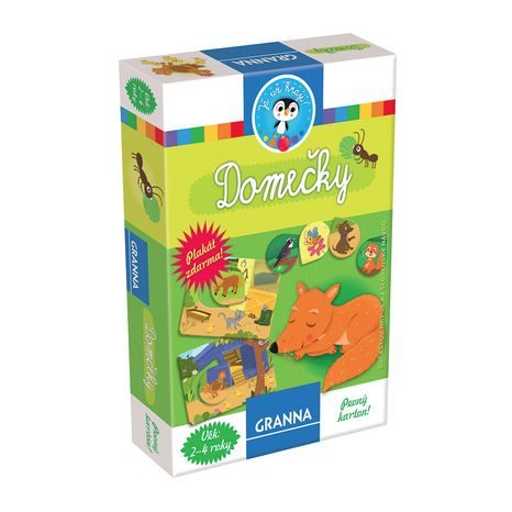 Domečky - didaktická hra, Granna, W574088