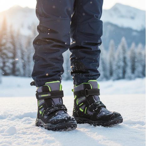 ZIMNÍ BOTY HUSKY GTX, SUPERFIT, 0-809080-0300, ZELENÁ