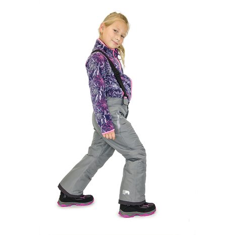 KALHOTY ZIMNÍ LYŽAŘSKÉ DĚTSKÉ, PIDILIDI, PD1105-09, ŠEDÁ