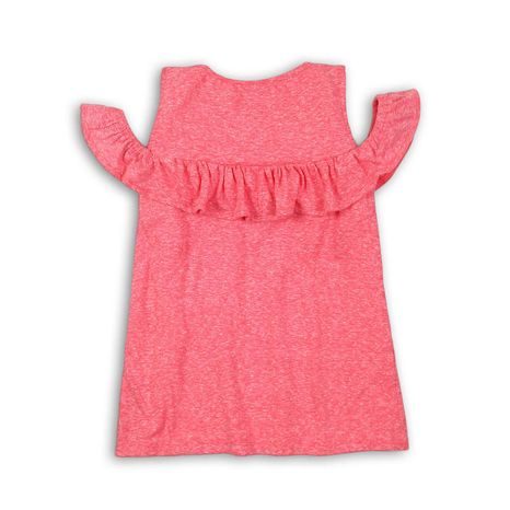 TRICOU PENTRU FETE CU UMERII GOI, MINOTI, GLASTO 7, ROZ