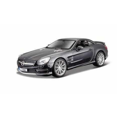 Bburago 1:24 Mercedes-Benz SL 65 AMG negru metalizat, Bburago, W007330