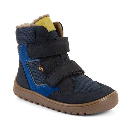BOCANCI BAREFOOT DE IARNĂ PENTRU BĂIEȚI UP HILL WOOL DARK BLUE FRODDO G3160262