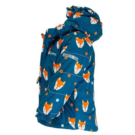 CHLAPČENSKÁ ZIMNÁ BUNDA S KOŽUŠINOU, PIDILIDI, PD1143-04, MODRÁ