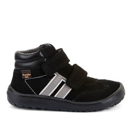 GYEREK EGÉSZ ÉVBEN HORDHATÓ, BOKÁIG ÉRŐ BAREFOOT CIPŐ F-MOTION TEX BLACK FRODDO G3110285-20