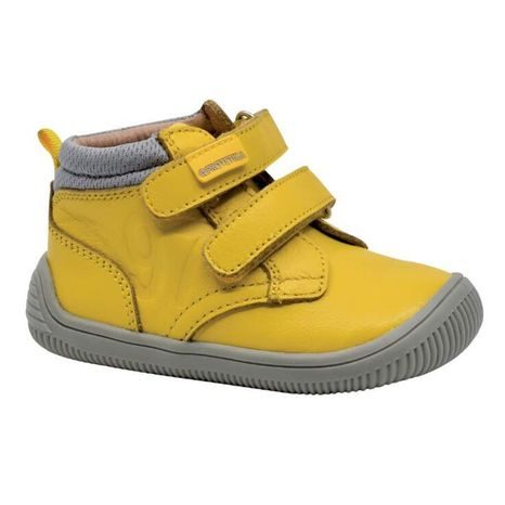 Chlapčenská celoročná obuv Barefoot TENDO YELLOW, Protetika, žltá 