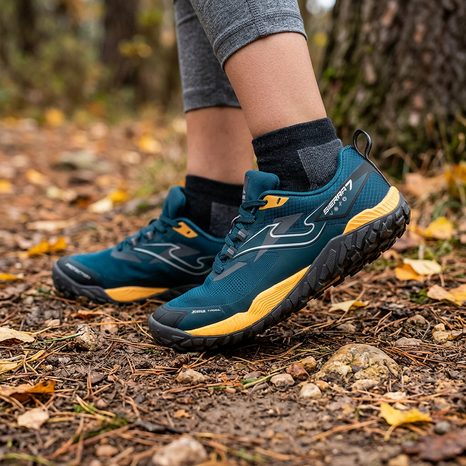DETSKÉ TRAILOVÉ BAREFOOT TENISKY SIERRA JUNIOR PETROLEUM JOMA BFSIEJW2617