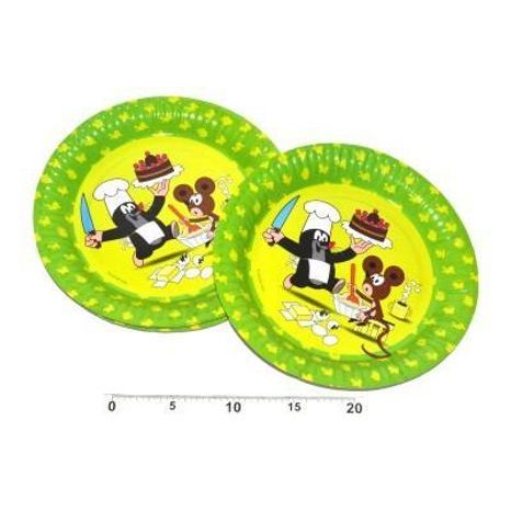 Party Coaster Mole és barátai 6 db, 23 cm, Welcome, 171006