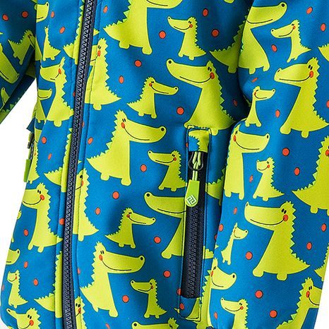 JACHETĂ TIP SOFTSHELL CU GLUGĂ FIXĂ, PIDILIDI, PD1072-02, BĂIAT