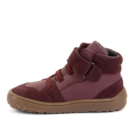 DIEVČENSKÉ CELOROČNÉ ČLENKOVÉ BAREFOOT TOPÁNKY TEX GO BORDEAUX FRODDO G3110265-20