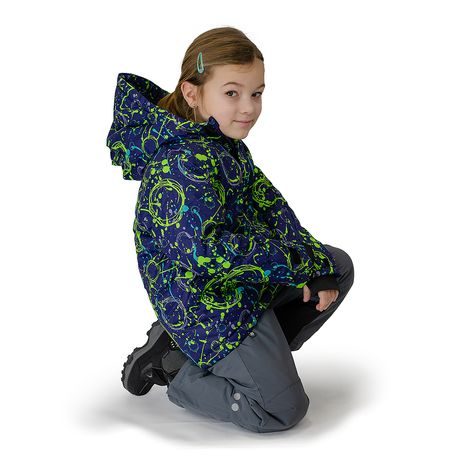 CHLAPECKÁ BUNDA LYŽAŘSKÁ ZIMNÍ LUMUN PIDILIDI, PD1148-04, MODRÁ