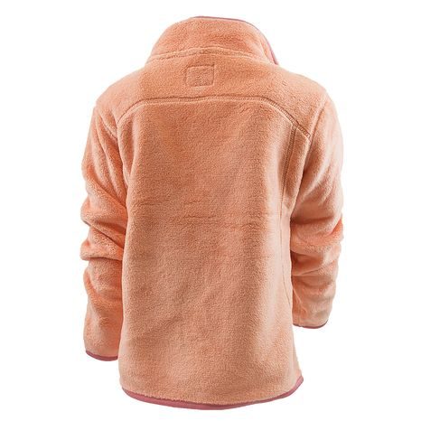 MIKINA DĚTSKÁ CHLUPATÁ SE STOJÁČKEM, PIDILIDI, PD1093, ORANŽOVÁ