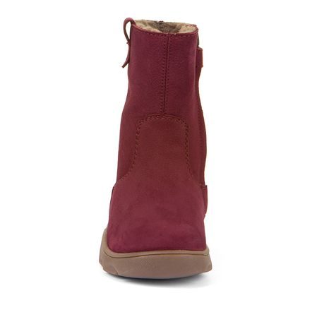 DÍVČÍ ZIMNÍ BAREFOOT KOZAČKY  ZERU TEX BOOT BORDEAUX G3160257-6