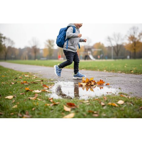 PANTOFI PENTRU COPII PENTRU TOATE ANOTIMPURILE RUSH, SUPERFIT, 1-006206-8010, ALBASTRU