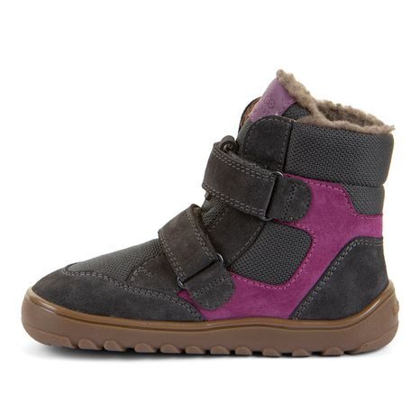 GHETE BAREFOOT DE IARNĂ PENTRU COPII UP HILL WOOL DARK GRAY FRODDO G3160262-13