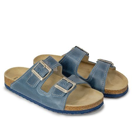 ORTOPEDICKÉ PANTOFLE WALKER ORS T18/95, PROTETIKA, TMAVĚ MODRÁ