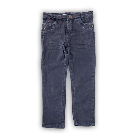 Pantaloni pentru băieți cu elastan, Minoti, DEPT 3, albastru