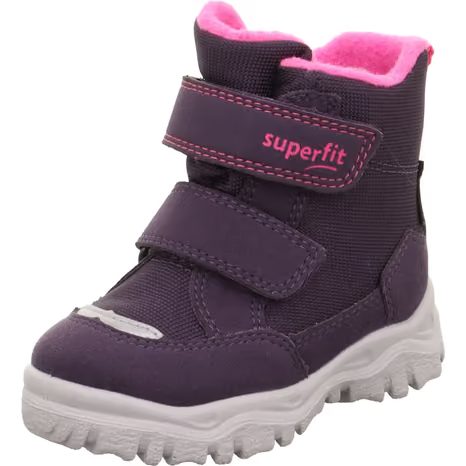 DIEVČENSKÉ ZIMNÉ TOPÁNKY HUSKY1 PURPLE/PINK SUPERFIT 1-006047-8500