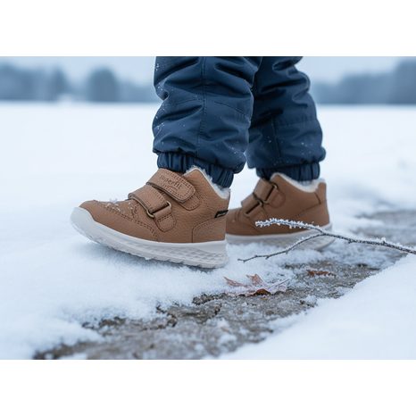 DĚTSKÉ ZIMNÍ BOTY BREEZE GTX, SUPERFIT, 1-000372-3020, HNĚDÁ