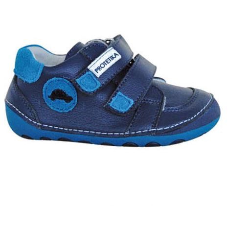 obuv dětská barefoot FERGUS, Protetika,  modrá 