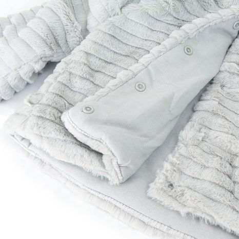 GEACĂ DE BLANĂ PENTRU FETE, MINOTI, DOLL 7, GRI