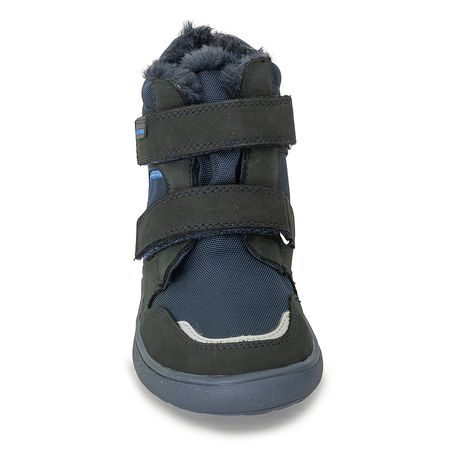 CHLAPECKÉ ZIMNÍ BAREFOOT BOTY GERO NAVY, PRO-TEX, PROTETIKA, MODRÁ