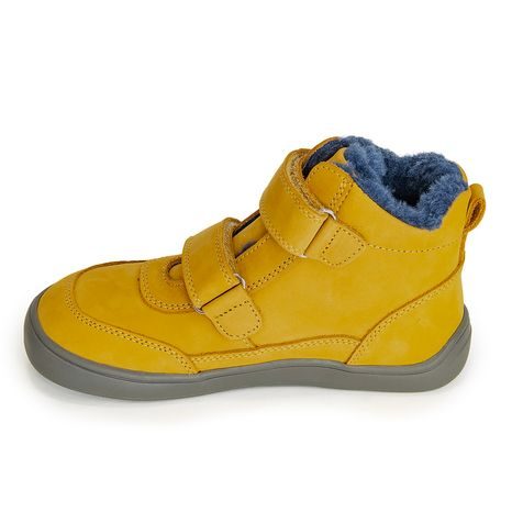 CHLAPECKÉ ZIMNÍ BOTY BAREFOOT TARGO BEIGE, PROTETIKA, BÉŽOVÁ