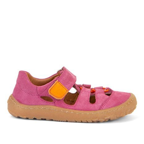 DÍVČÍ BAREFOOT SANDÁLY ELASTIC FUXIA FRODDO G3150262-12 FUXIA