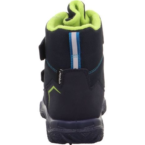 DĚTSKÉ ZIMNÍ BOTY HUSKY STX, SUPERFIT, 1-006081-8000, MODRO ZELENÁ