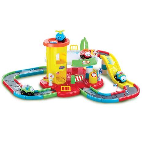 AUTODRÁHA PRE NAJMENŠÍCH S VÝŤAHOM A GARÁŽOU, WIKY, W111272