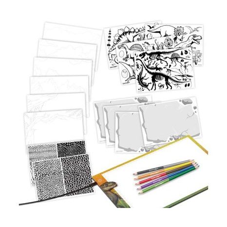 NEBULOUS STARS DINOSZAURUSZOK RAJZOLÓTÁBLA, NEBULOUS STARS, W014046