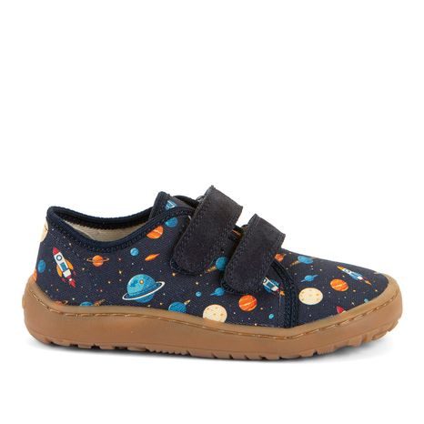 DETSKÉ PLÁTENÉ BAREFOOT TENISKY CANVAS BLUE FRODDO G1700440-28
