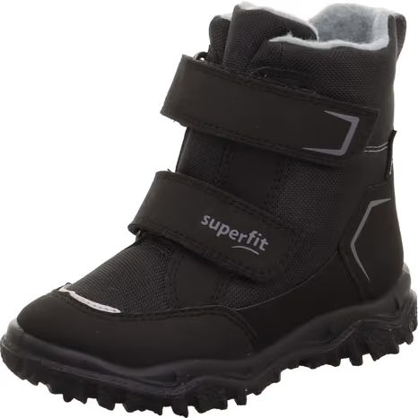 FIÚ TÉLI CIPŐ HUSKY BLACK/LIGHT GREY SUPERFIT 1-006081-0000