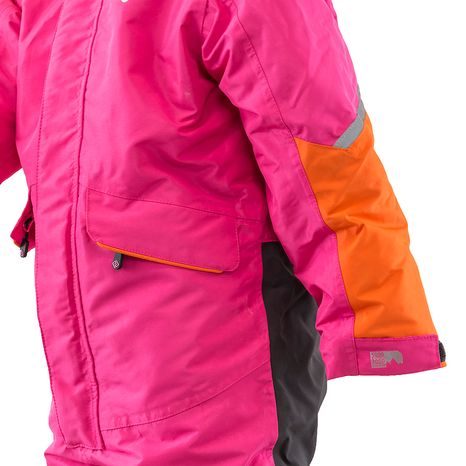 ZIMNÁ LYŽIARSKA KOMBINÉZA PRE DIEVČATÁ, PIDILIDI, PD1104-03, RUŽOVÁ