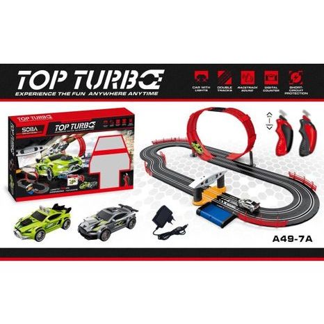 CALEA DE RULARE PENTRU MAȘINI CU BUCLA 560 CM 2 MAȘINI, WIKY VEHICLES, W013290